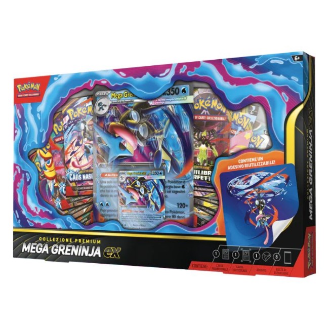 Collezione Premium Mega Greninja-ex Pokemon (IT)