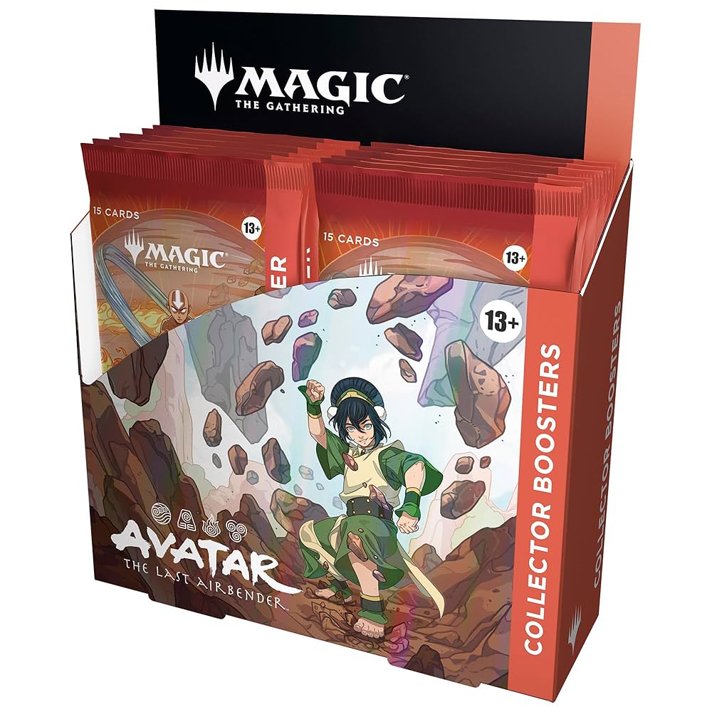 Magic Avatar Collector Booster Display The Last Airbender ENG