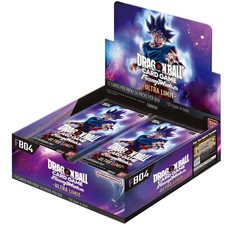 Dragon Ball Super Card Game Fusion World Box Ultra Limit FB-04 Eng