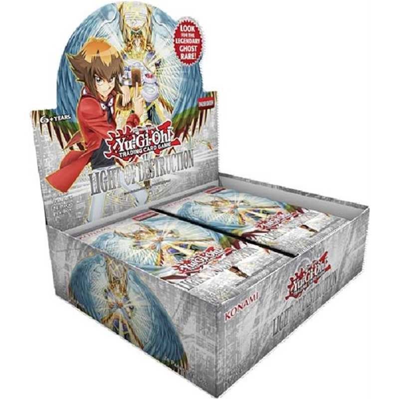 Yu-Gi-Oh! Box - Light of Destruction Unlimited Display (24 booster packs) - ITA