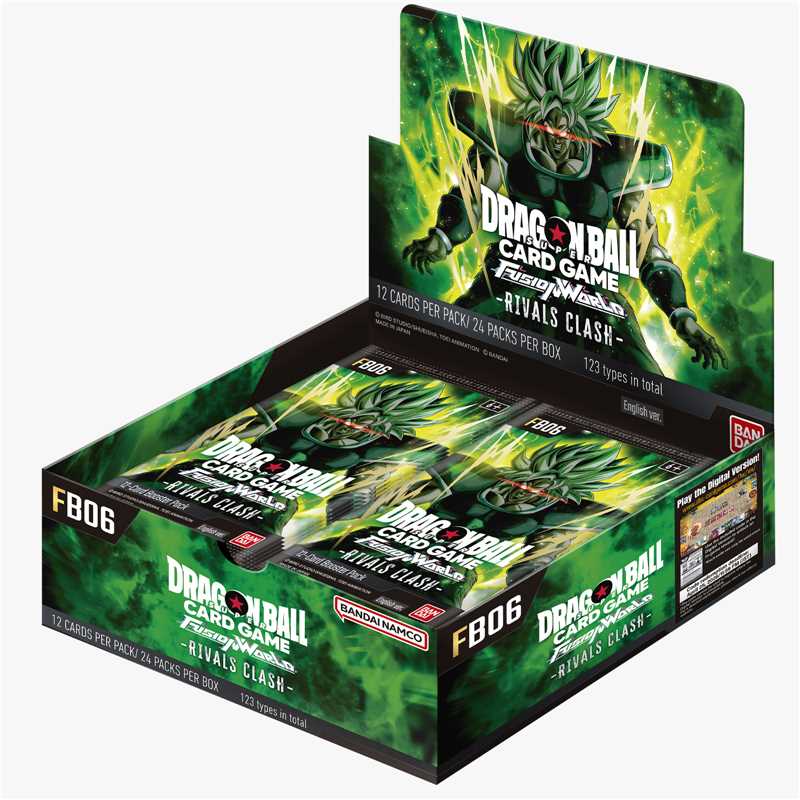 Dragon Ball Super Card Game Fusion World Box Rivals Clash FB-06 Eng