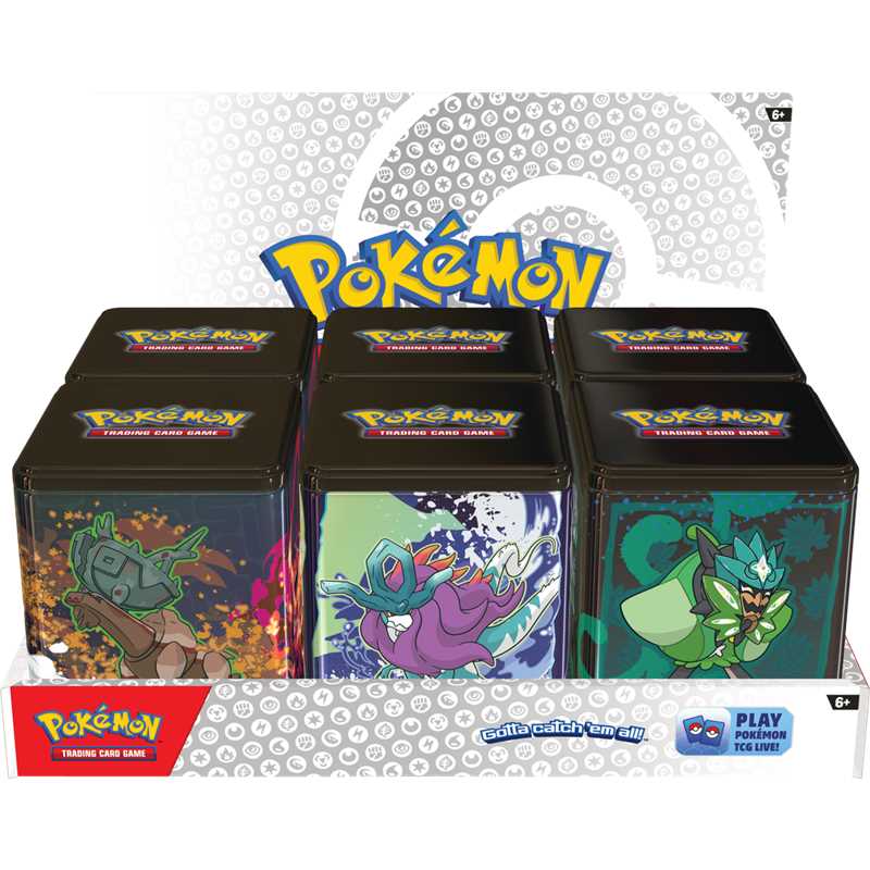 Pokémon - Marzo Stacking Tin assortito (IT)
