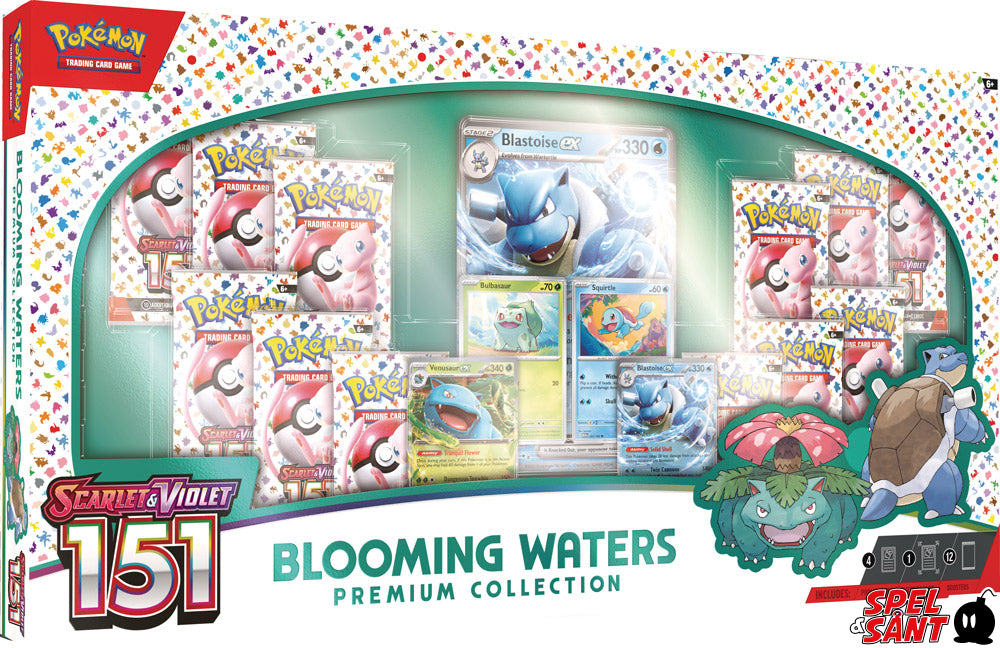 Blooming Waters Premium Collection 151 Pokemon - Inglese