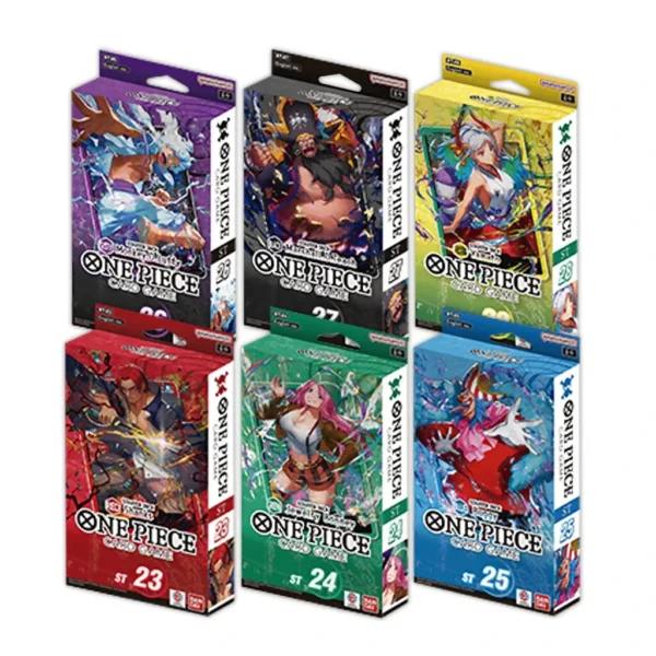 One Piece Card Game Starter Deck ST-23/24/25/26/27/28 ENG