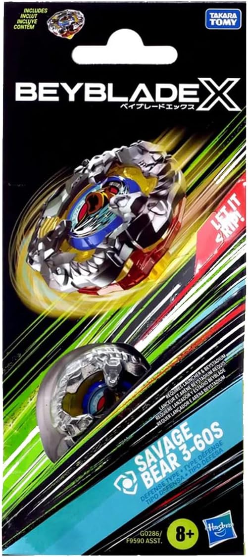 Hasbro - Beyblade X - Savage Bear 3-60S
