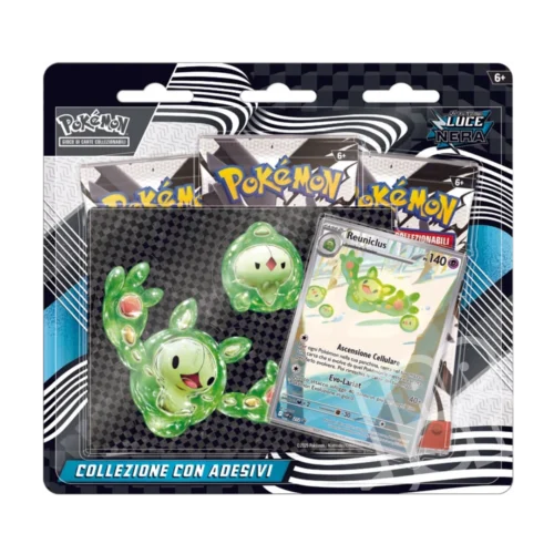 Bundle - Collezione con adesivo luce nera & fuoco bianco Pokemon ITA