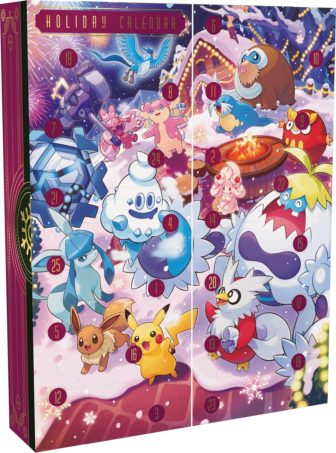 Calendario dell'avvento Pokemon 2025 ITA