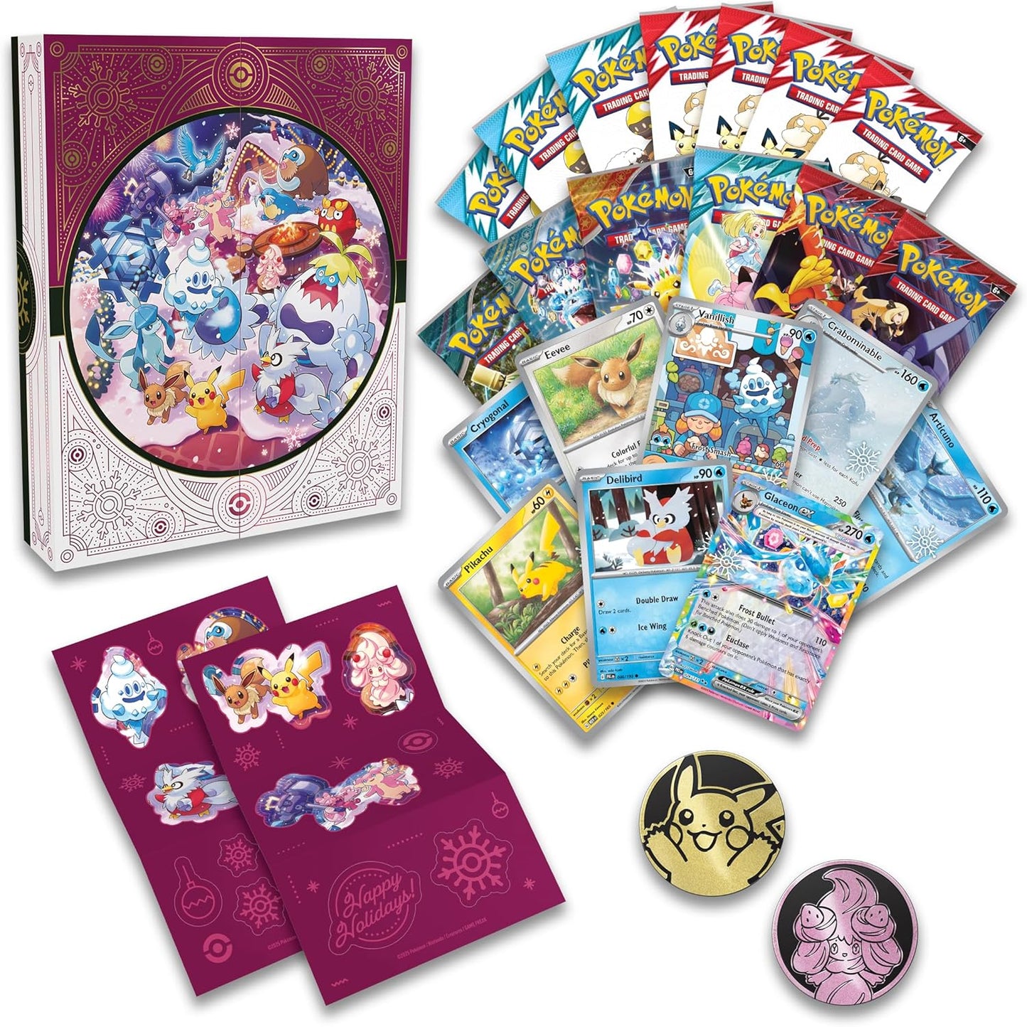 Calendario dell'avvento Pokemon 2025 ITA
