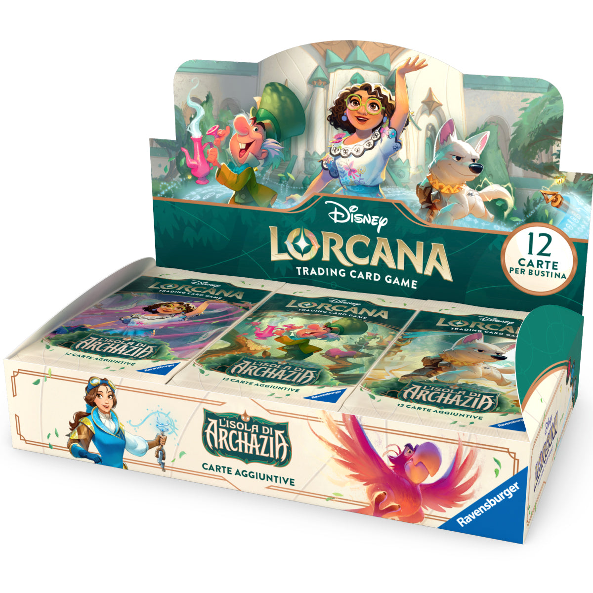 Lorcana - Box 24 Envelopes - Archazia's Island - Ita