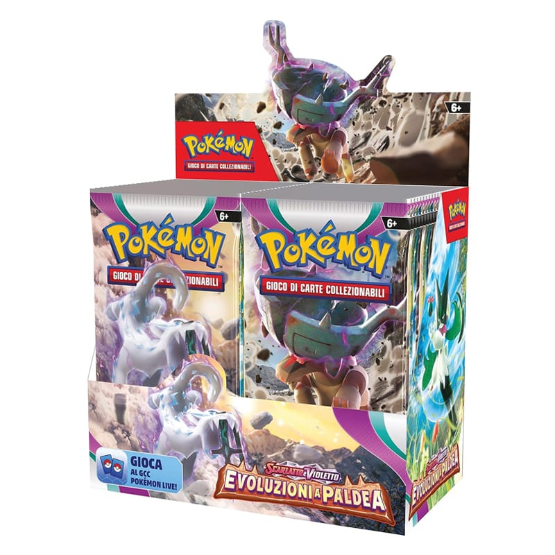 Pokemon Scarlatto e Violetto - Evoluzioni a Paldea (Box 36 Bustine) ITA