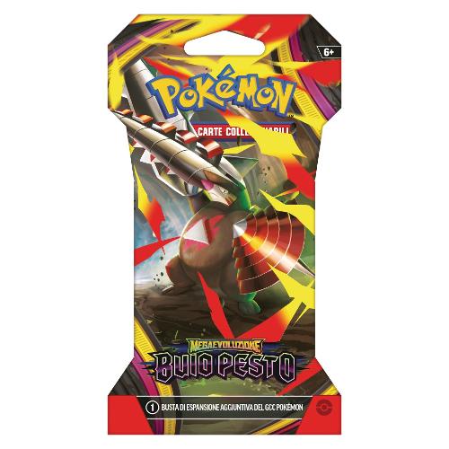 Paper sleeve Megaevoluzione Buio Pesto (assortito) Pokemon ITA
