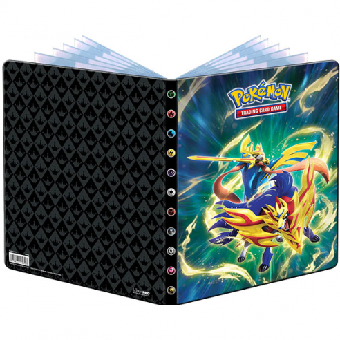 Pokemon Card Holder 9 Pockets Zacian and Zamazenta