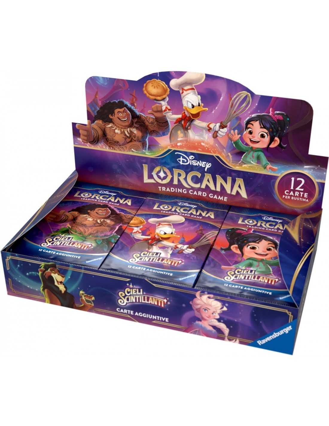 Disney Lorcana Box 24 buste di Cieli Scintillanti ITA