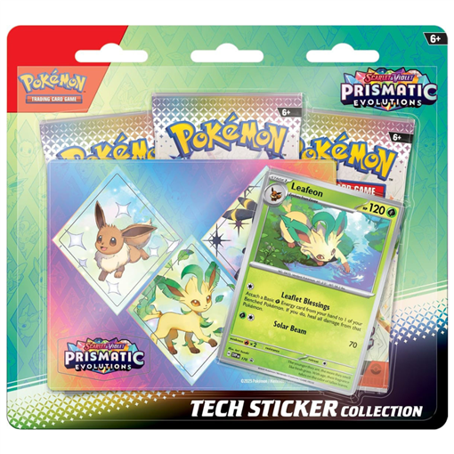 Pokemon - Tech Sticker Prismatic Evolutions - ITA