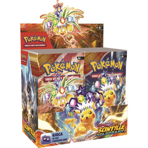 Pokemon Scarlet and Violet - Lightning Sparks (Box 36 Packs) ITA