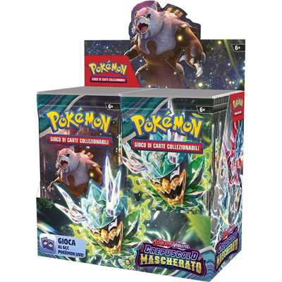 Pokemon Scarlatto e Violetto - Crepuscolo Mascherato (Box 36 Bustine) ITA