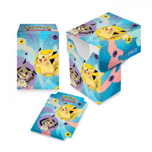 Deck Box Pokemon Porta Mazzo Verticale ULTRA PRO Pikachu/Mimikyu