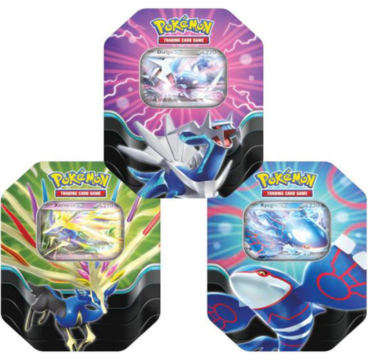 Pokemon - Collectible Tin x3 Cerulean Legends - ITA