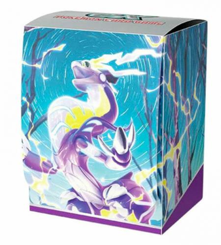 Deck Box Pokemon Miraidon Porta Mazzo Verticale