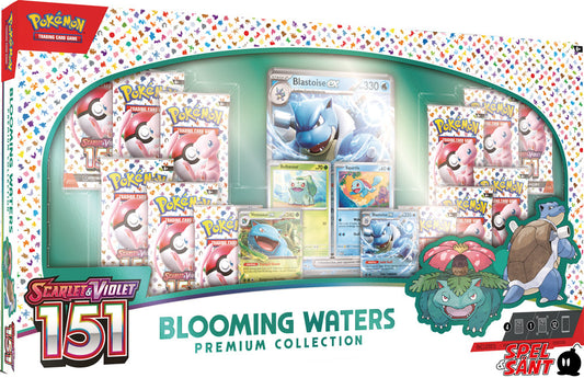Blooming Waters Premium Collection 151 Pokemon - English