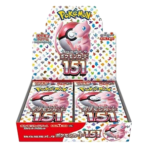 Box di buste di Pokémon Card 151 - JAP