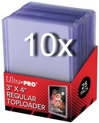 X10 Toploader Ultra Pro 3x4 Regular