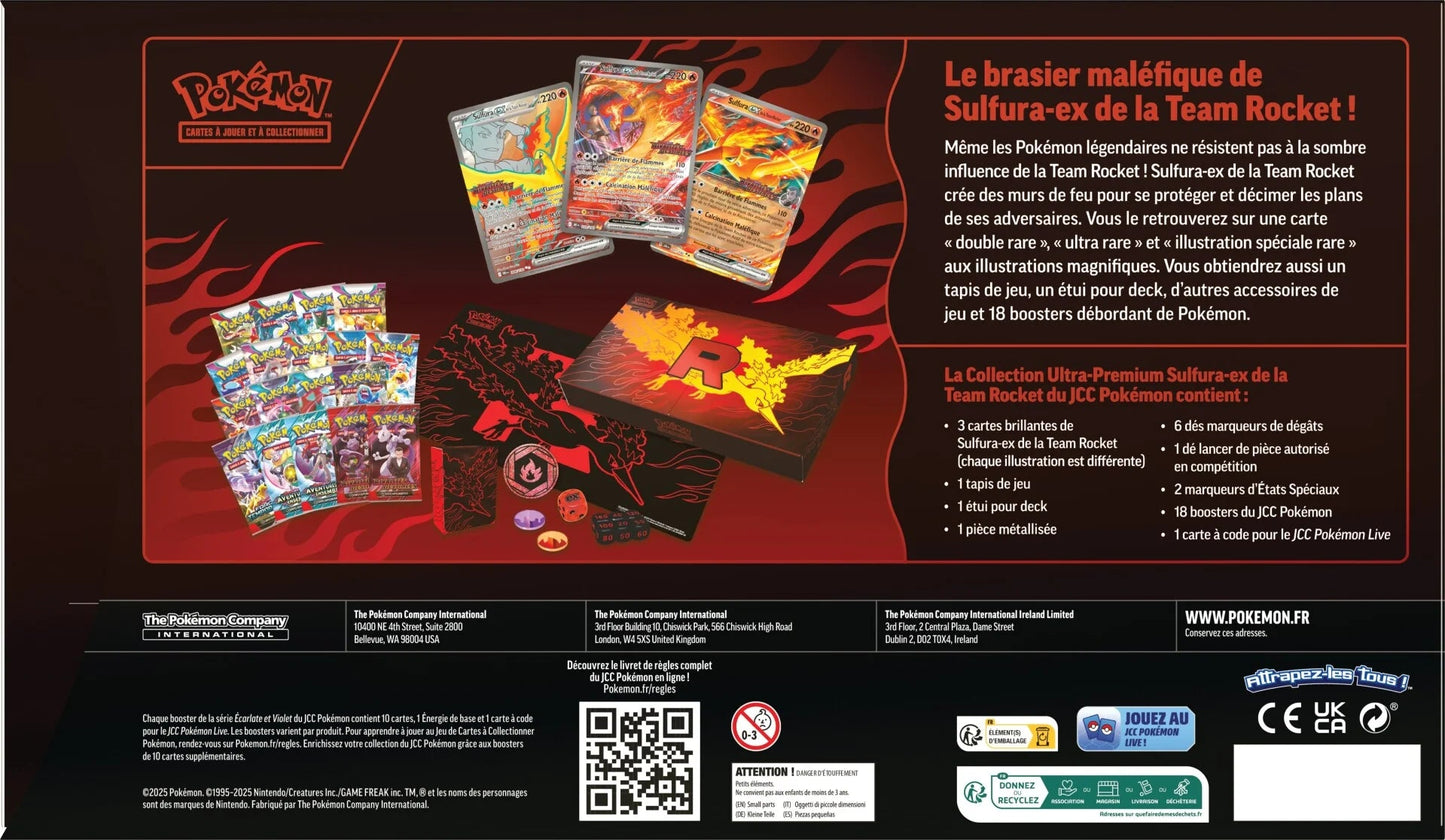 Team Rocket’s Moltres ex Ultra-Premium Collection ENG