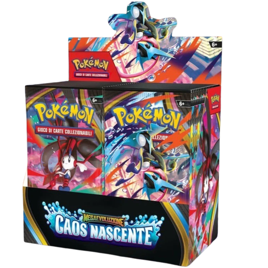 Pokémon Megaevoluzione Caos Nascente box 36 bustine - ITA