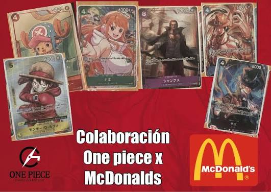 Set Carte One Piece x MC Donald’s Promozionale - JAP