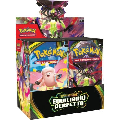 Box 36 Bustine Megaevoluzione Equilibrio Perfetto Pokemon ITA