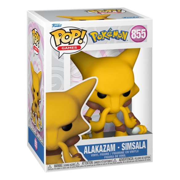 Pokemon POP! Games Vinyl Figure Alakazam 9 cm