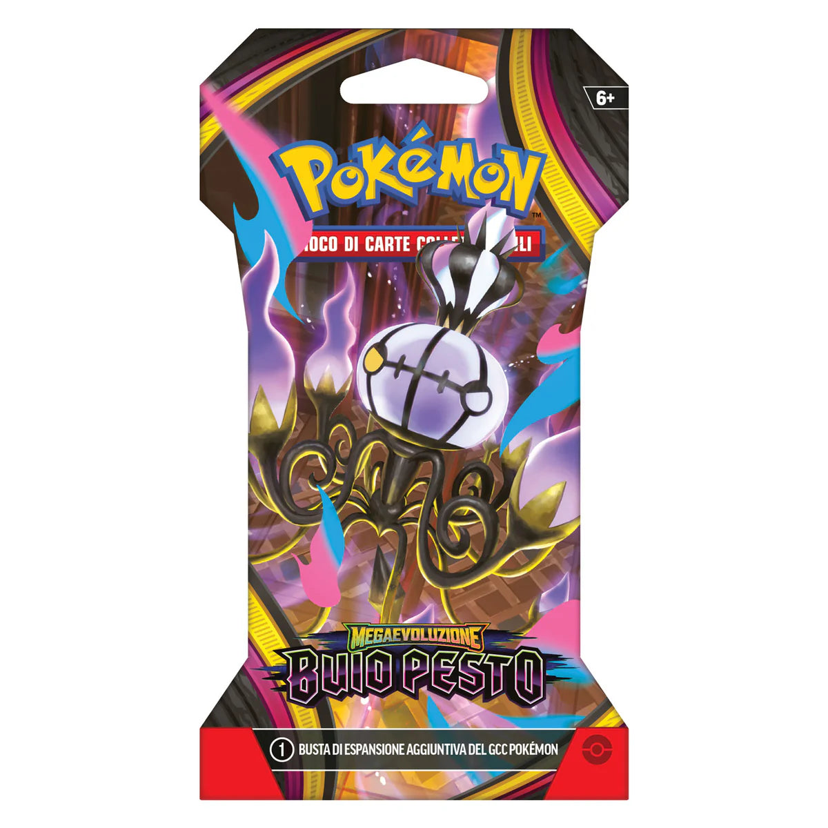 Paper sleeve Megaevoluzione Buio Pesto (assortito) Pokemon ITA