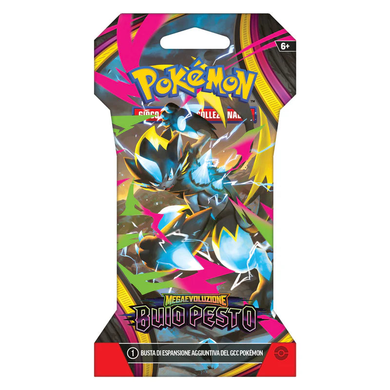 Paper sleeve Megaevoluzione Buio Pesto (assortito) Pokemon ITA