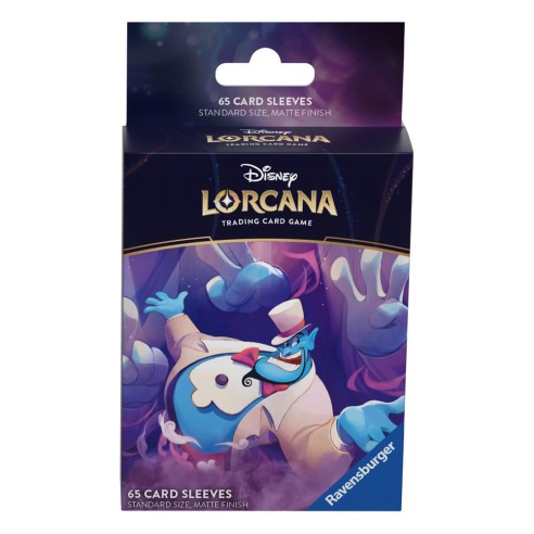 Disney Lorcana - Sleeve Pack - 65 Bustine Genio della Lampada