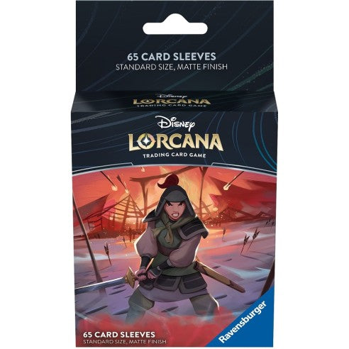 Disney Lorcana - Sleeve Pack - 65 Bustine Protettive Mulan