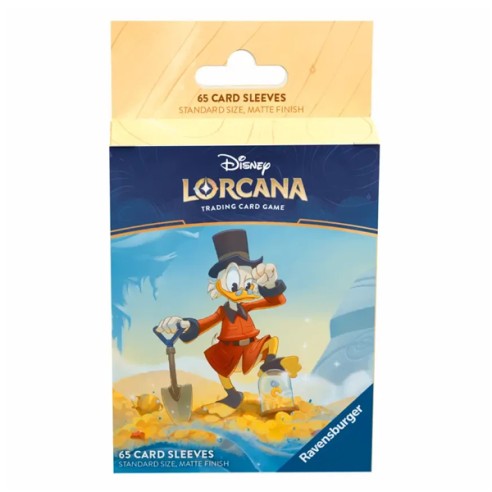 Disney Lorcana - Sleeve Pack - 65 Bustine Zio Paperone