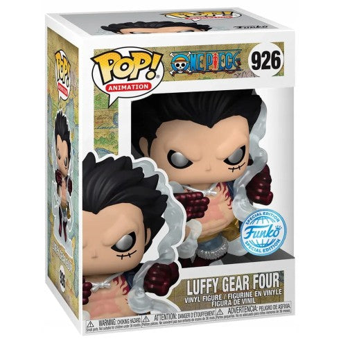 One Piece POP! Animation Vinyl Figure Luffy Gear 4 Exclusive Edition 9 cm