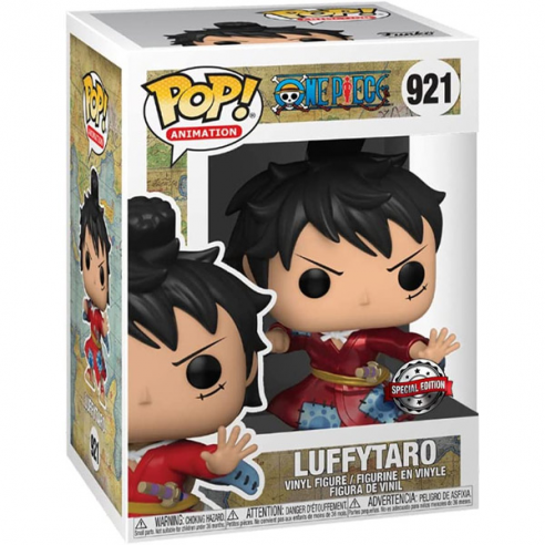 One Piece POP! Television Vinyl Figure Luffy in Kimono 9 cm Metallic Special Edition