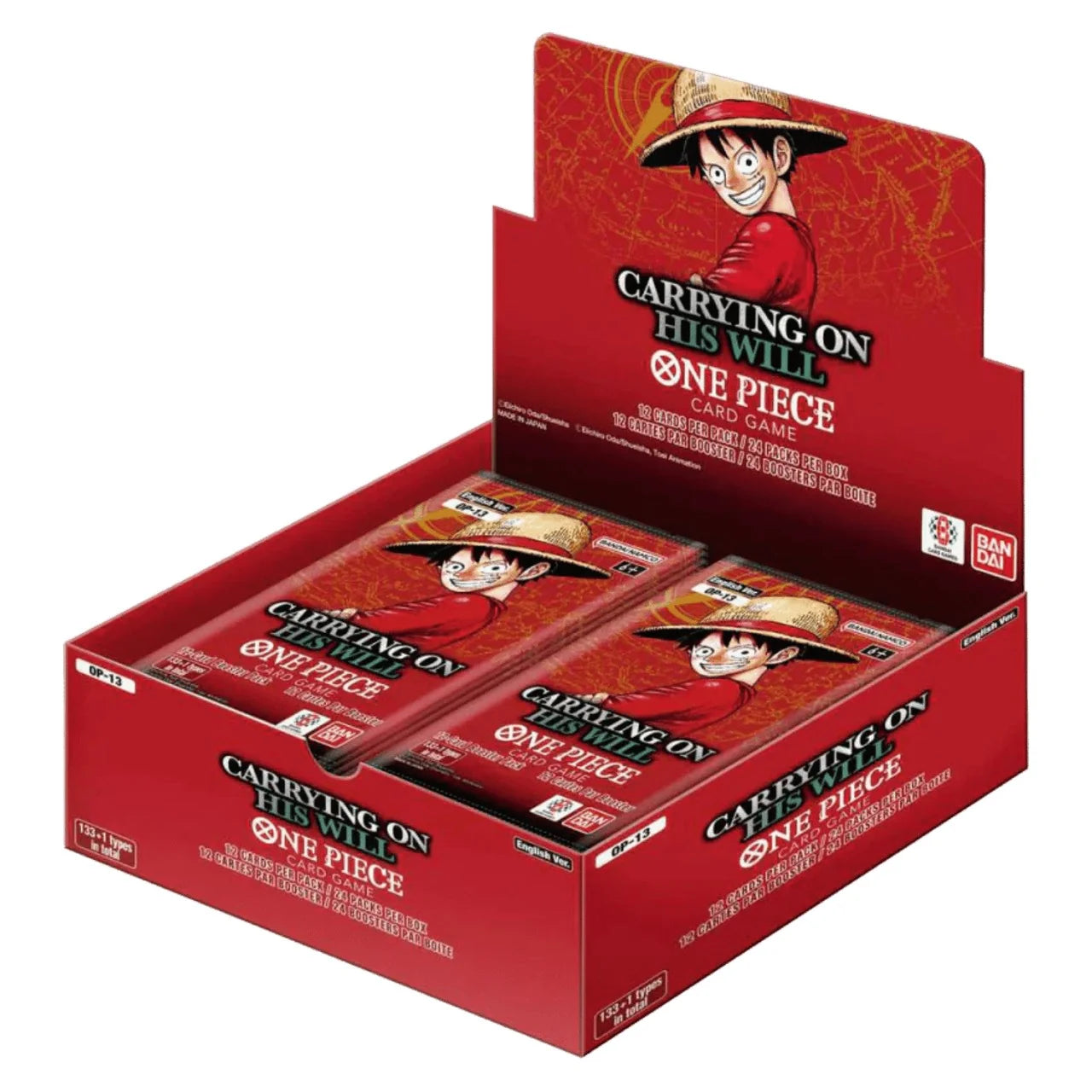 Box Carrying On His Will One Piece OP-13 - ENG