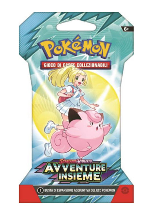 Paper Sleeve di Pokémon Avventure Insieme - ITA