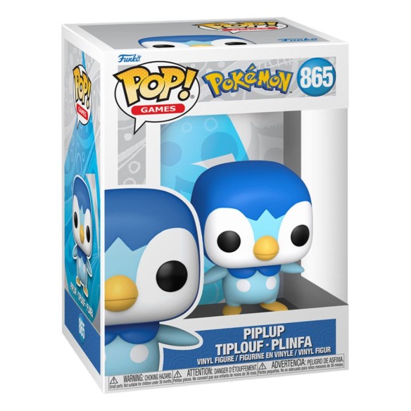 Pokemon POP! Games Vinyl Figure Piplup 9 cm