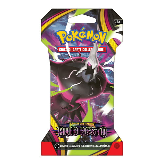 Paper sleeve Megaevoluzione Buio Pesto (assortito) Pokemon ITA