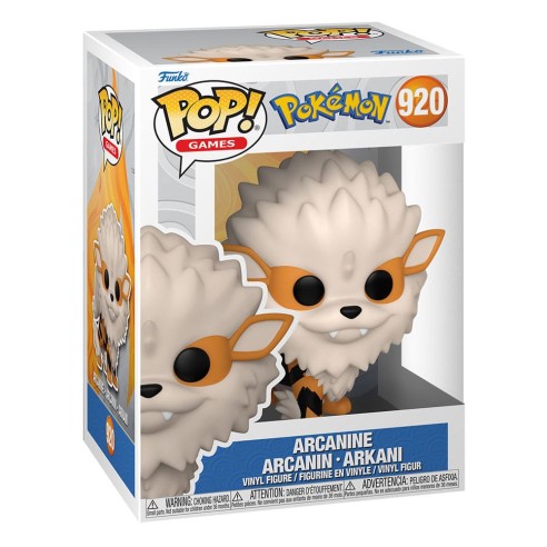 Pokemon POP! Games Vinyl Figure Arcanine 9 cm