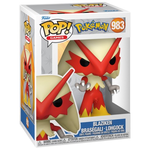 Pokemon POP! Games Vinyl Figure Blaziken 9 cm