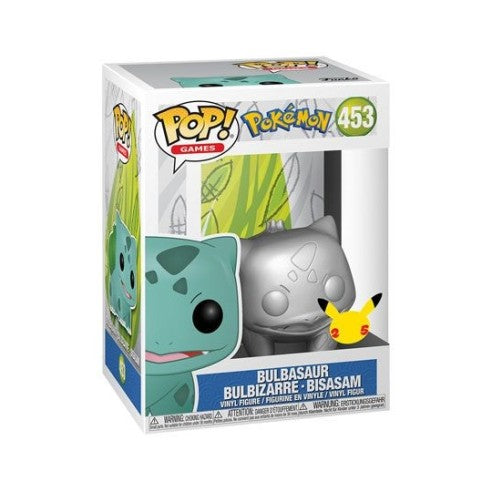 Pokemon POP! Games Vinyl Figure Bulbasaur Pokemon Silver 25th Anniversary Special Edition 9 cm