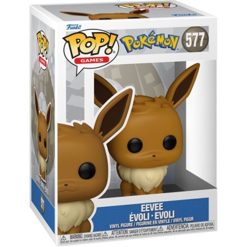 Pokemon POP! Games Vinyl Figure Eevee 9 cm