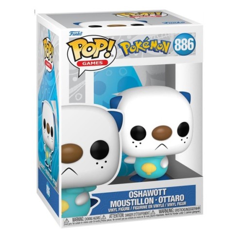 Pokemon POP! Games Vinyl Figure Oshawott 9 cm