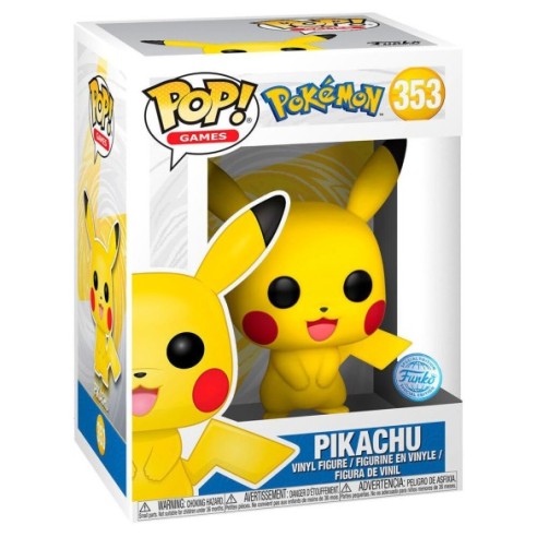 Pokemon POP! Games Vinyl Figure Pikachu 9 cm