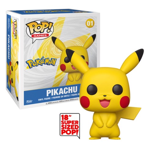 Pokemon Super Sized POP! Movies Vinyl Figure Pikachu 46 cm