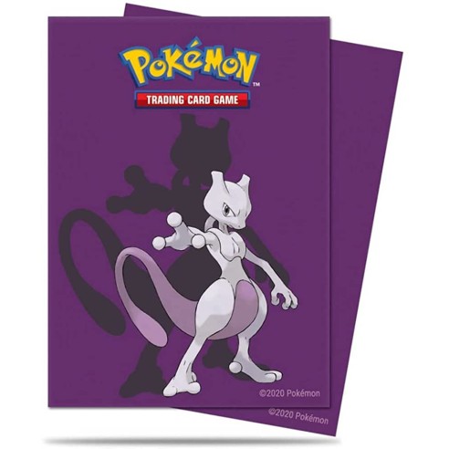 Ultra Pro Pokemon Proteggi Carte Standard (65 Bustine) Mewtwo